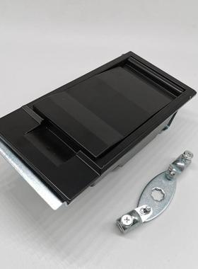 MSH-04配二点钢栓黑色面板锁，箱变锁，机箱机柜门锁