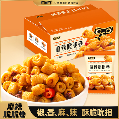 麦乐森麻辣脆脆卷锅巴香辣美味