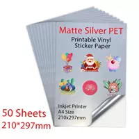 50Sheet Matte Silver