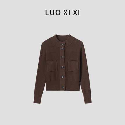 秋冬时尚毛衣轻奢针织衫百搭修身圆领休闲长衫0510