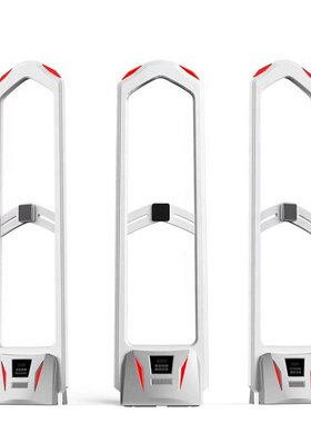 超市防盗门人流量计数感应服装店门禁声磁AM58KHZ报警系统红外线