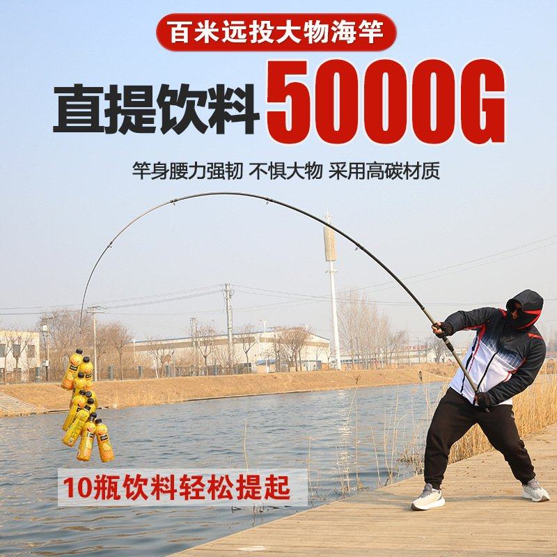 言诺海钓竿远投杆抛竿套装碳素超轻套装海竿鲢鳙专用海杆鱼竿,户外/登山/野营/旅行用品,海钓竿,淘宝优惠券,粉丝福利购,淘宝优惠卷