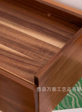 现货木质收纳盒茶水间桌面茶包抽屉式茶具置物架多功能储物架
