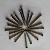 厂家供应免打孔水管钩钉镀锌管码 1寸钩钉 6分 钉PPR管夹方钉 4分