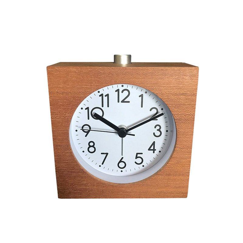 实木木制夜光静音石英座钟 木头闹钟 带夜光贪睡闹钟懒人钟,家居饰品,台钟/闹钟,淘宝优惠券,粉丝福利购,淘宝优惠卷