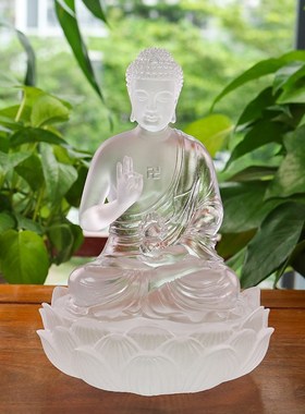 极速古法琉璃坛城药师琉璃u光如来汉传药师七佛佛像寺庙供奉摆件