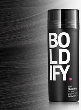极速BOLDIFY Hair Fibers for ThiBnning Hair (Black) - Multipa