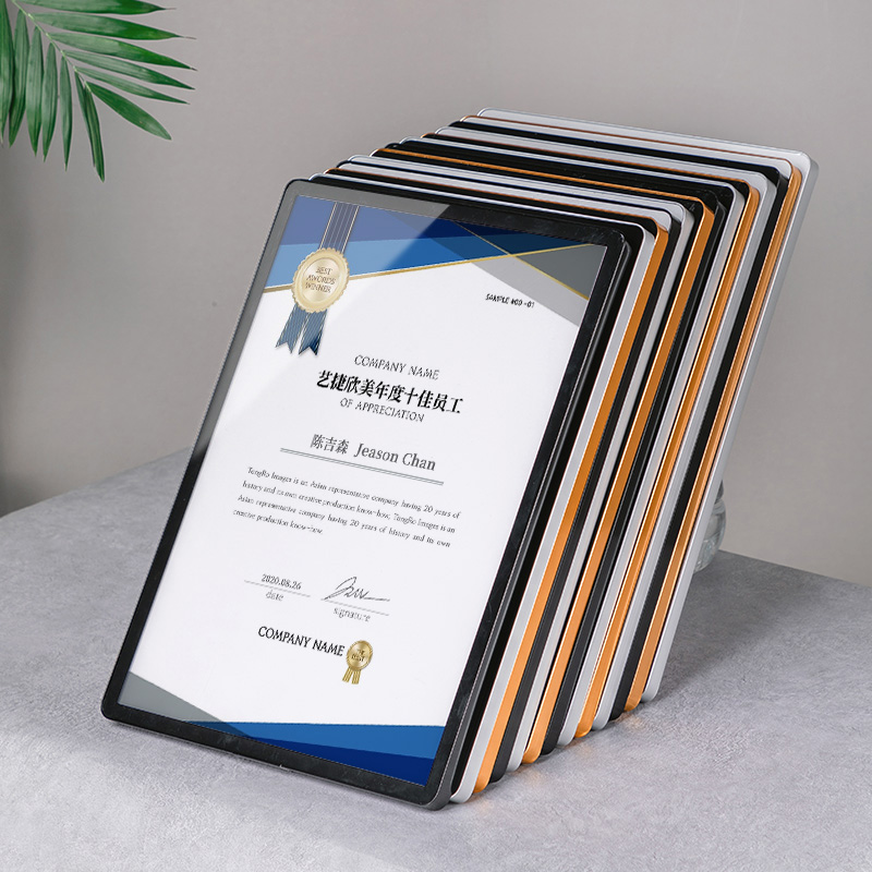 极速亚克力广告牌电梯海报框贴墙宣传C展板磁吸墙面a3室内a4挂墙