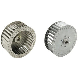 风机叶轮离心风机dfcf多翼式鼓风机风轮风机配件扇叶叶轮220v