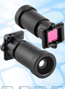 黑光镜头F0.9 5MP 4MM 6MM夜视全彩 接口M16配座高清网络监控配件