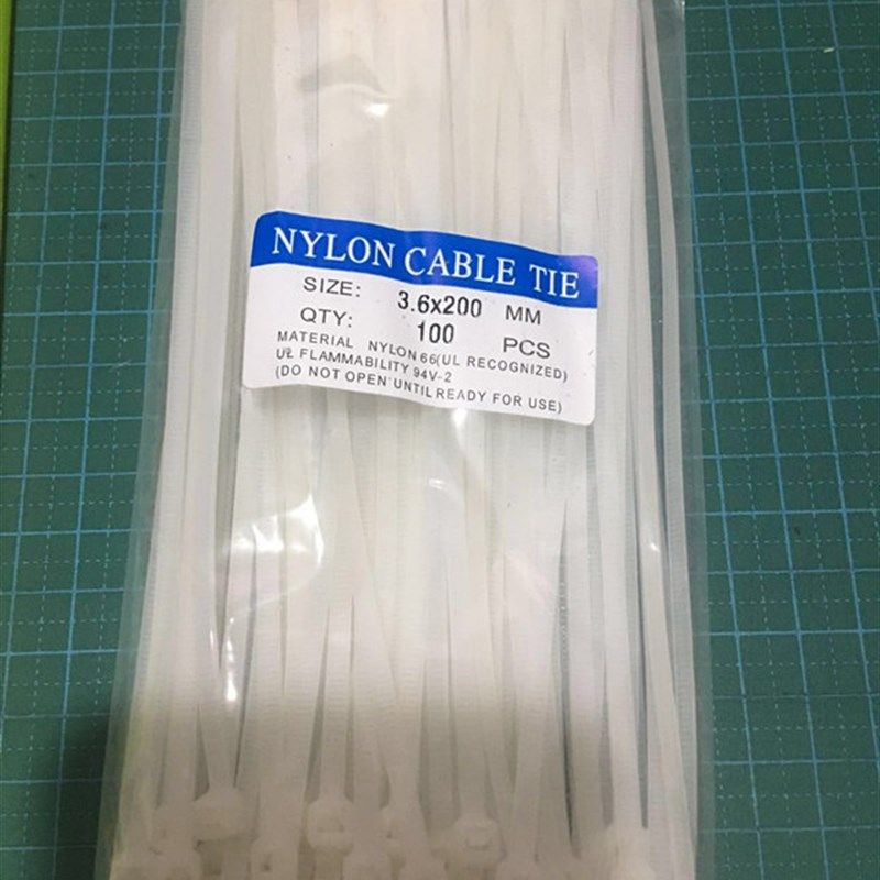 花店用品固定卡扣线束捆扎塑料捆绑带自锁式尼龙扎带