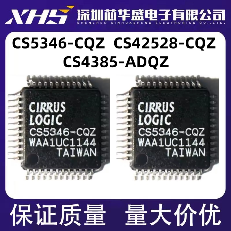 CS5346-CQZ CS4385 - ADQZ QFP48 CS42528 -CQZ -CQZR QFP64
