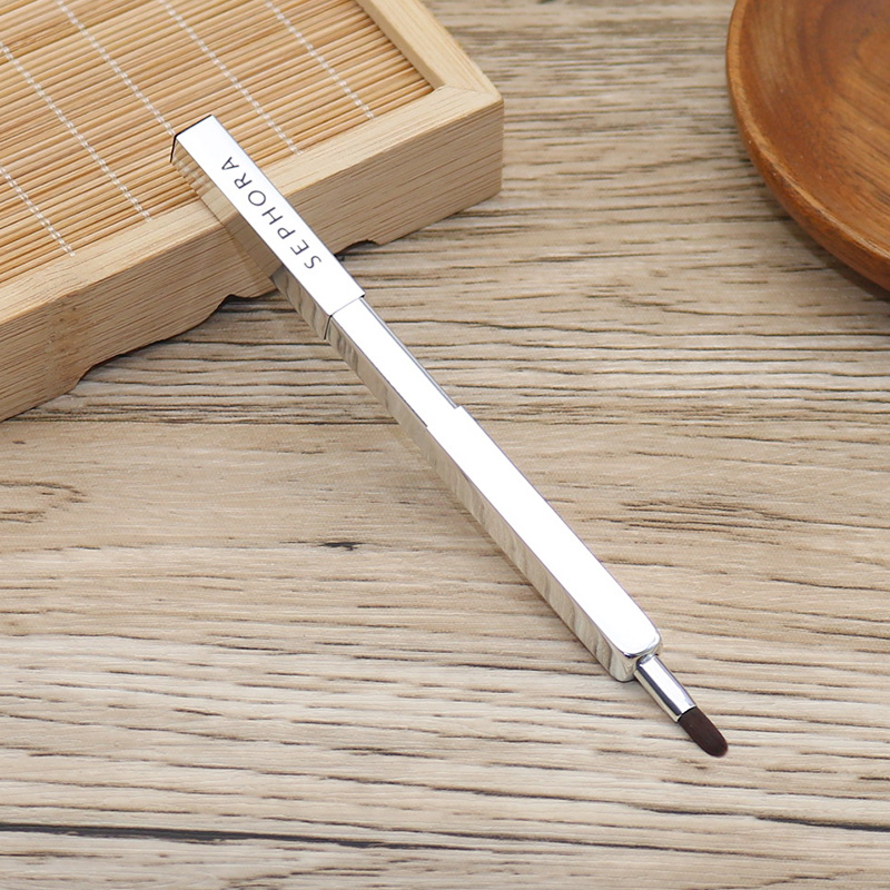 金属化妆刷伸缩便携唇刷