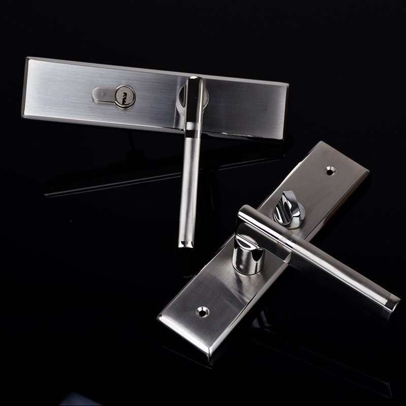 室内门锁房间门口执手锁家居卧室门锁不锈钢执手锁具厂家直供