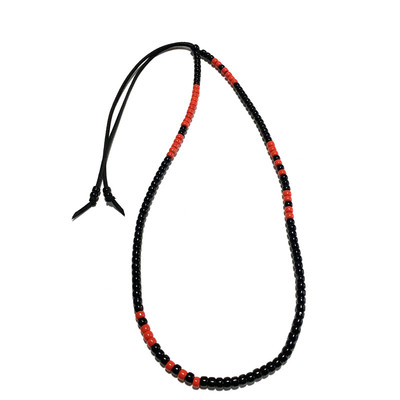 WANGWANG 手工琉璃米珠925纯银原宿复古潮流街头原创男女小众项链