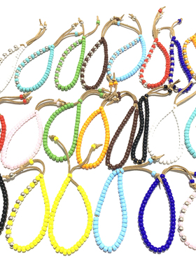 情侣925银银日潮手链民族风