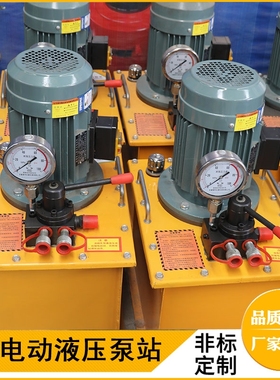 快速发货直供DBS超高压电动液压泵220V/380VR单油路手动换向阀控