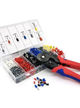 快速发货HSCf8 6-4A冷压接线端子压线钳1250个端子盒 欧式针型管