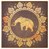 快速发货现代简约装 饰画泰式 酒店SPAM按摩店养生馆墙面馆壁画