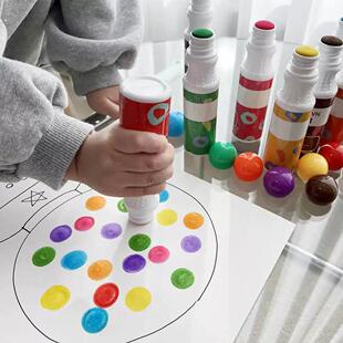 涂鸦笔宝宝幼儿可水洗儿童画 画画 画工具套装绘画 画礼盒早教涂