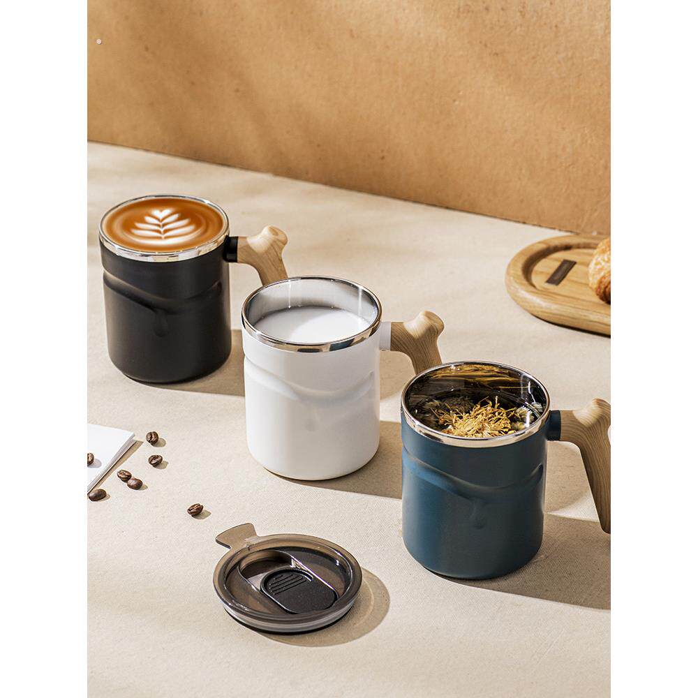 316不锈钢杯杯杯，带盖，女士家庭，男孩茶杯，办公室，绝缘咖啡