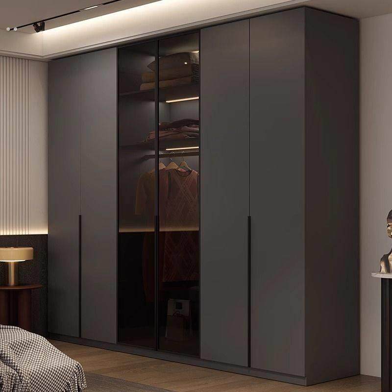 ENF级欧松板实木衣柜卧室家用一门到顶黑色柜子现代简约储物衣橱,住宅家具,衣柜床,淘宝优惠券,粉丝福利购,淘宝优惠卷