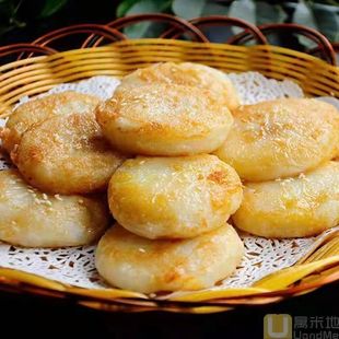 农家纯手工特产糯米糍粑湖北原味无馅杂粮年糕早餐半成品加热即食