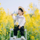 写真亲肤长袖 艺术长裤 衣服潮 衬衫 白色儿童男女童设计宽松摄影服装