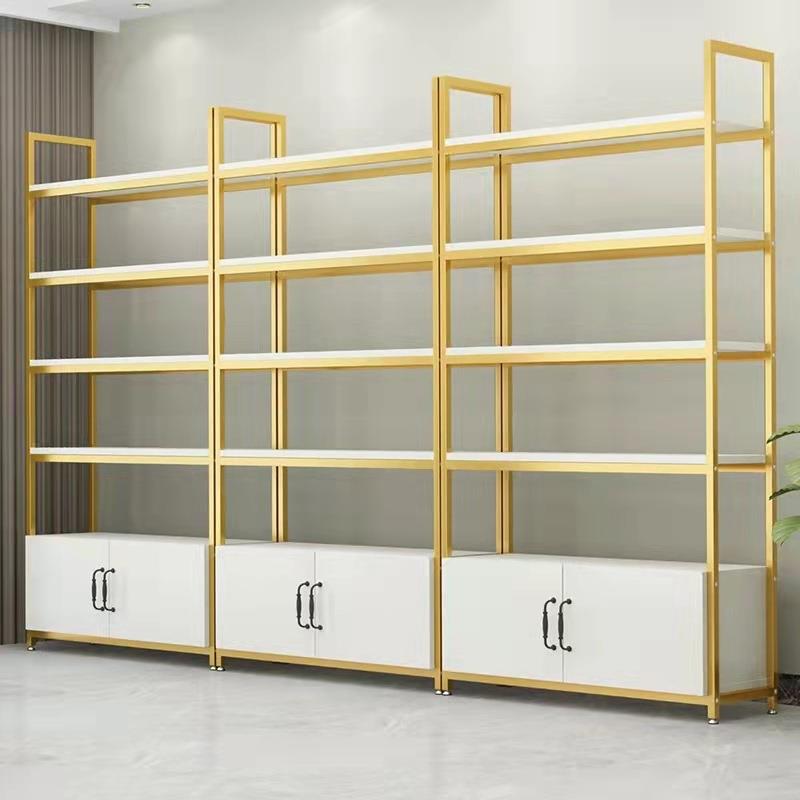 超市货架展会样品化妆品便利店产品收纳鞋店饰品展示架中岛柜现货