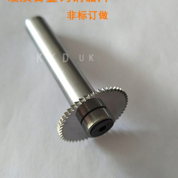 KKDUK钨钢锯片整体硬质合金锯片切口铣刀外径D80*0.5-5.5 间隔0.1