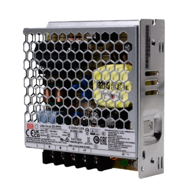 LRS-75W明纬12V/24V/5V开关电源220转直流36V/48V15V一NES照明RS
