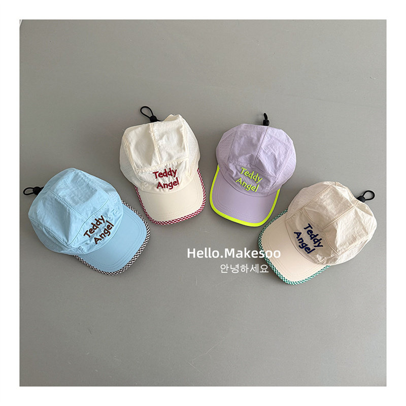 makesoo儿童帽子夏季薄款透气网眼鸭舌帽男女宝宝遮阳防晒棒球帽,童装/婴儿装/亲子装,帽子,淘宝优惠券,粉丝福利购,淘宝优惠卷