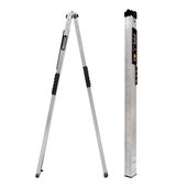 极速靠尺2米摺叠铝合金水平尺高精度F数显工程检测尺验房工具垂直