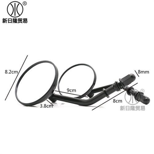 摩托车改装后视镜 哈雷后视镜 复古反光镜 R凯旋圆镜 厂家直销