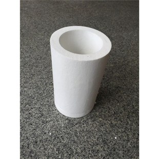 定制莫来石氧化铝l纤维高温隔热耐火保温套管异型蒸汽真空坩埚制