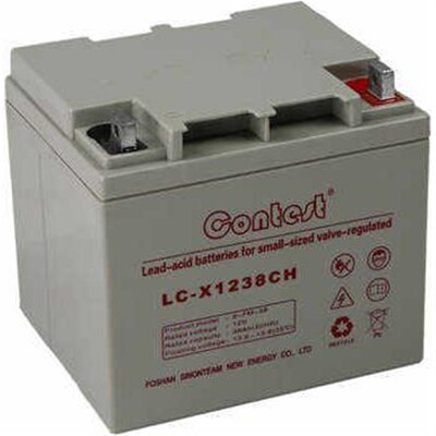 康迪斯蓄电池LC-X1238CH 12v38ah CONTEST电瓶upsX直流屏主机包邮