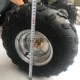 改装 四轮摩托车卡丁车沙滩车配件后桥80CML后轴配6寸越野轮胎刹车