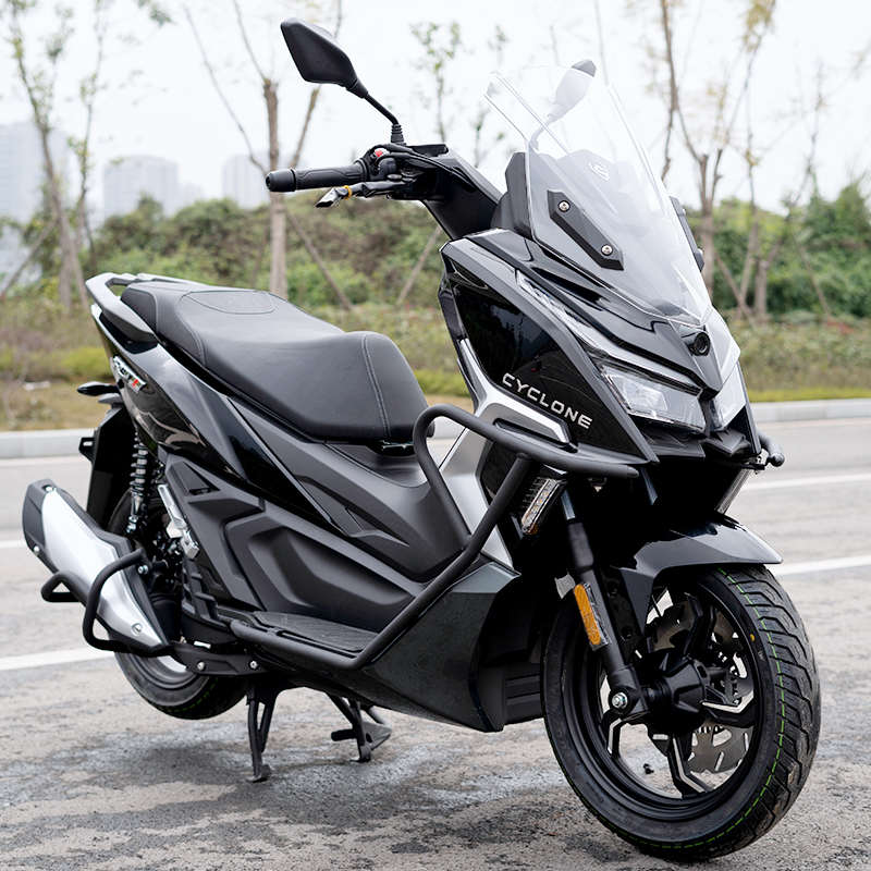 宗申赛科龙RT1摩托车改装件前护杠保险杠排气防摔杠Y货架配件适用