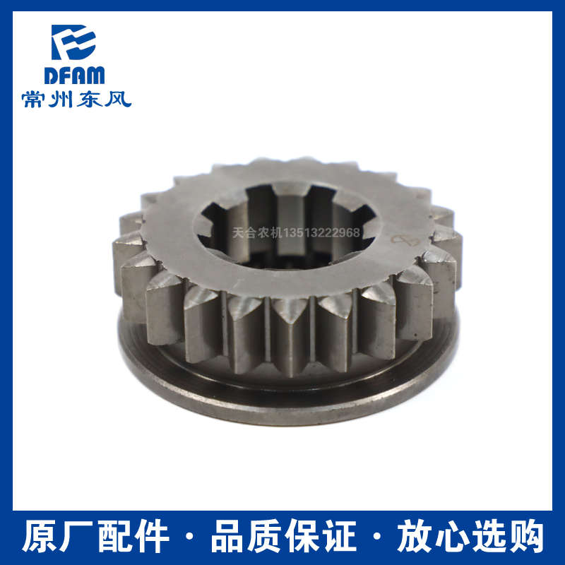 常州东风拖拉机404/454/504/604/704配件变速箱齿轮二轴三四档