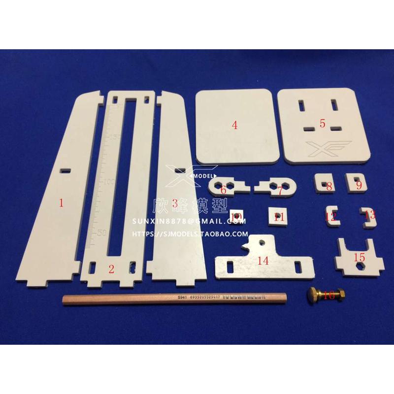 沙盘模型船舰工具画线器 舰船水线画线刻度器手工DIY拼装制作工