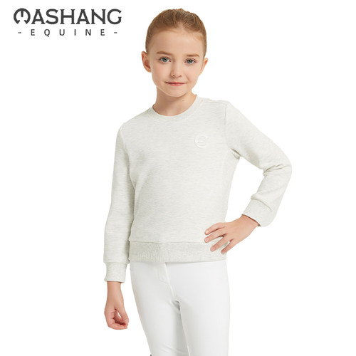Mashang Equine儿童卫衣时尚休闲马术运动服专业马术装备EHK505
