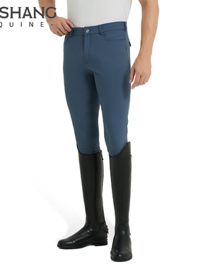 Mashang Equine男款四季硅胶马术马裤比赛训练专业马术裤MLB2218