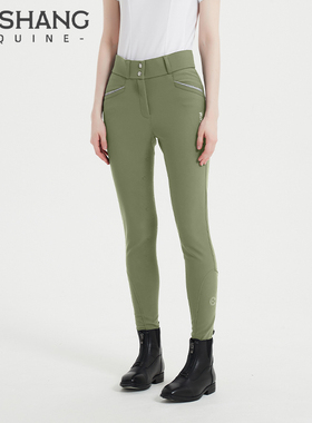 Mashang Equine女款冬季气凝胶马裤保暖专业马术裤FGW107