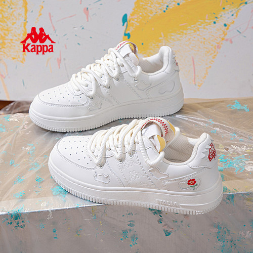 Kappa卡帕休闲女生板鞋小白鞋