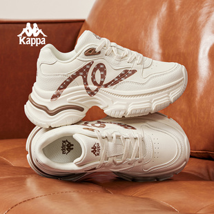 运动鞋 子女巨好看老爹鞋 女款 秋冬厚底休闲鞋 女 2025新款 Kappa女鞋