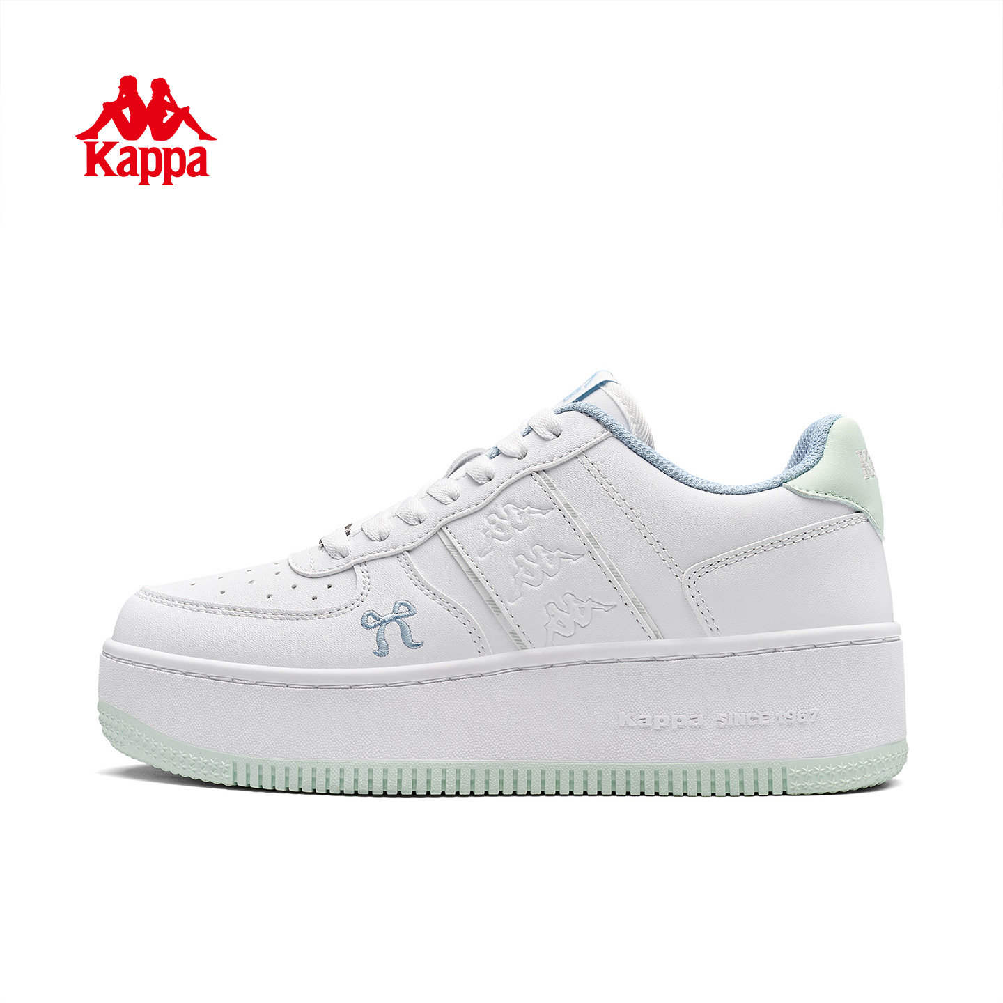 Kappa果冻女鞋厚底小白鞋女款2026新款春季增高板鞋休闲鞋运动鞋,运动鞋new,板鞋,淘宝优惠券,粉丝福利购,淘宝优惠卷