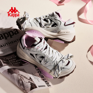 女款 老爹鞋 2025新款 厚底增高复古休闲鞋 方糖 子女运动鞋 Kappa女鞋