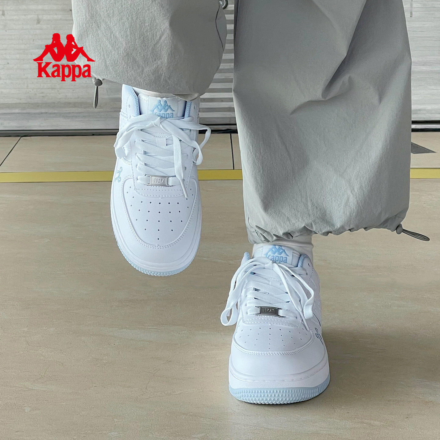 Kappa女鞋板鞋女款2026春季新款爆款厚底百搭小白鞋休闲运动鞋子,运动鞋new,板鞋,淘宝优惠券,粉丝福利购,淘宝优惠卷