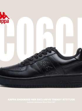 Kappa男鞋滑板鞋2025秋冬新款复古低帮小白鞋休闲百搭潮流运动鞋