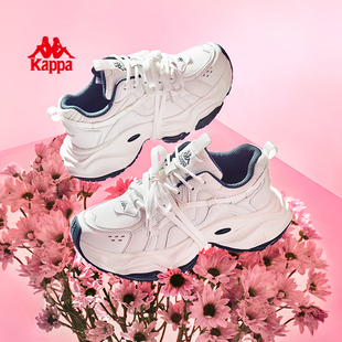 子增高潮流运动鞋 Kappa女鞋 厚底百搭休闲鞋 女2025秋冬新款 老爹鞋